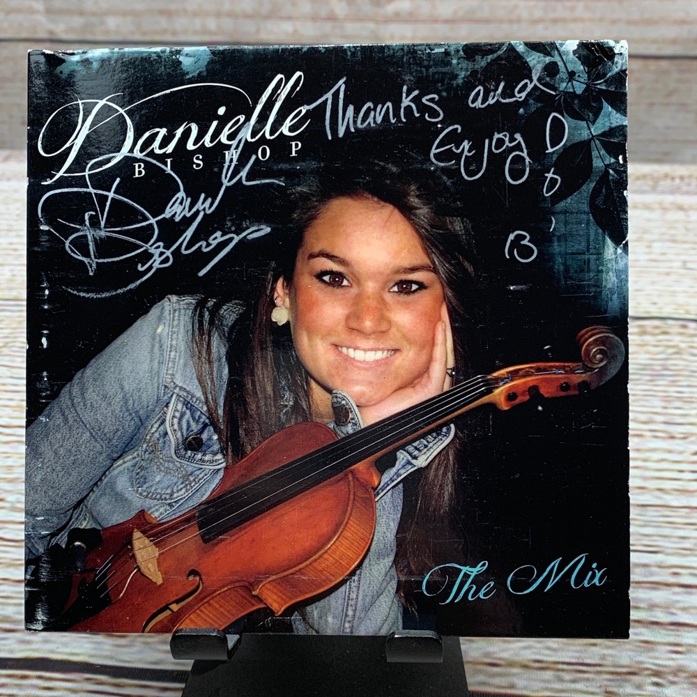 Danielle Bishop - The Mix [CD 2013] Autographed Signed Country Folk Music‎